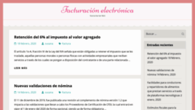 What Facturacionelectronicagratis.com website looked like in 2020 (4 years ago)