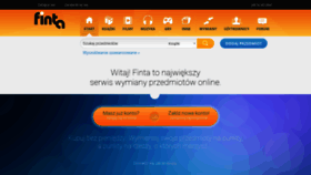 What Finta.pl website looked like in 2020 (4 years ago)