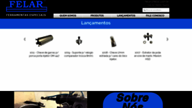 What Felar.com.br website looked like in 2020 (5 years ago)