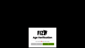 What Fizzvapor.com website looked like in 2020 (4 years ago)