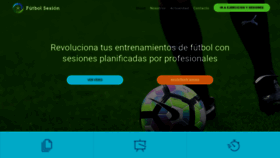 What Futbolsesion.com website looked like in 2020 (4 years ago)