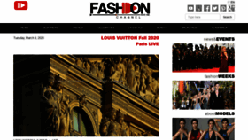 What Fashionchannel.it website looked like in 2020 (4 years ago)