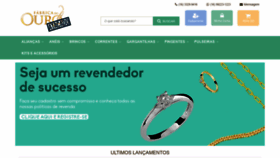 What Fabricadoouro.ind.br website looked like in 2020 (4 years ago)