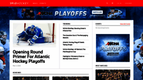 What Flohockey.tv website looked like in 2020 (4 years ago)