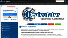 What Finance.icalculator.info website looked like in 2020 (4 years ago)
