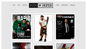 What Fotobyhofer.at website looked like in 2020 (4 years ago)