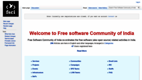What Fosscommunity.in website looked like in 2020 (4 years ago)
