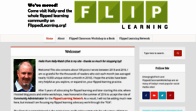 What Flippedclassroomworkshop.com website looked like in 2020 (4 years ago)