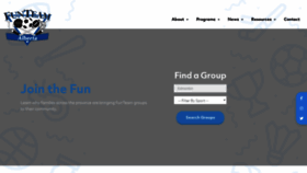 What Funteamalberta.com website looked like in 2020 (4 years ago)
