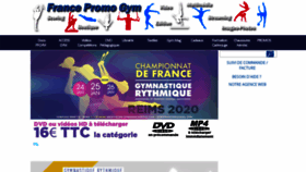 What Francepromogym.com website looked like in 2020 (4 years ago)