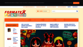 What Formatex-jatekok.hu website looked like in 2020 (4 years ago)
