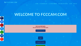 What Fcccam.com website looked like in 2020 (4 years ago)