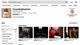 What Foreverweddingshop.com website looked like in 2020 (4 years ago)