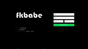 What Fkbabe.com website looked like in 2020 (4 years ago)