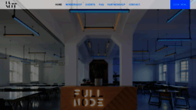 What Fullnode.berlin website looked like in 2020 (4 years ago)