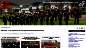 What Feuerwehr-meschede.de website looked like in 2020 (4 years ago)