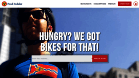 What Foodpedaler.com website looked like in 2020 (4 years ago)
