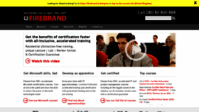What Firebrandtraining.co.uk website looked like in 2020 (4 years ago)
