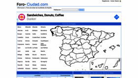 What Forociudad.com website looked like in 2020 (4 years ago)