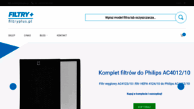 What Filtryplus.pl website looked like in 2020 (5 years ago)