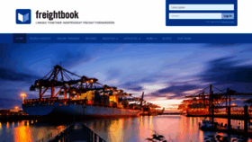 What Freightbook.net website looked like in 2020 (4 years ago)