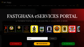 What Fastghana.com website looked like in 2020 (4 years ago)
