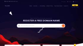 What Freedomaini.com website looked like in 2020 (4 years ago)