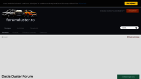 What Forumduster.ro website looked like in 2020 (4 years ago)