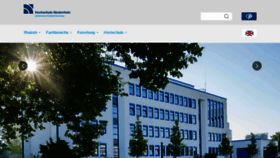 What Fh-niederrhein.de website looked like in 2020 (4 years ago)