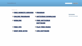 What Freeweblink.net website looked like in 2020 (4 years ago)