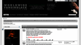 What Fansinblack.com website looked like in 2020 (4 years ago)