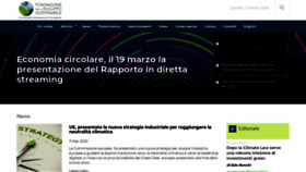 What Fondazionesvilupposostenibile.org website looked like in 2020 (4 years ago)
