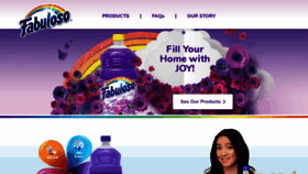 What Fabuloso.com website looked like in 2020 (4 years ago)