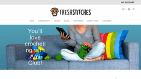 What Freshstitches.com website looked like in 2020 (4 years ago)