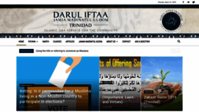 What Fatwa-tt.com website looked like in 2020 (4 years ago)