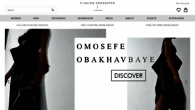 What Fashioncrossover-london.com website looked like in 2020 (4 years ago)
