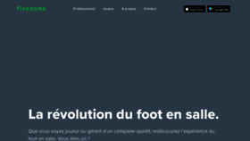 What Fivezone.fr website looked like in 2020 (4 years ago)