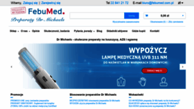 What Febumed.com.pl website looked like in 2020 (4 years ago)