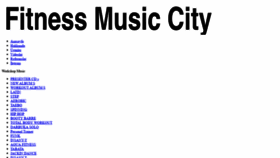 What Fitnessmusiccity.com website looked like in 2020 (4 years ago)