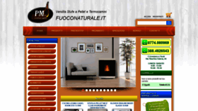 What Fuoconaturale.it website looked like in 2020 (4 years ago)
