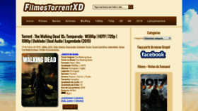What Filmestorrentxd.net website looked like in 2020 (4 years ago)