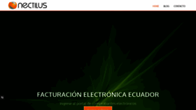What Facturacionelectronicaecuador.com website looked like in 2020 (4 years ago)