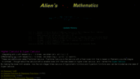 What Fractional-calculus.com website looked like in 2020 (4 years ago)