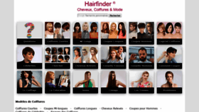What Fr.hairfinder.com website looked like in 2020 (4 years ago)