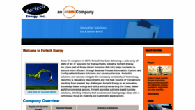 What Fortechenergyinc.com website looked like in 2020 (4 years ago)