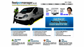 What Fleetpcnmanager.co.uk website looked like in 2020 (4 years ago)