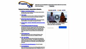 What Freebieking.com website looked like in 2020 (4 years ago)