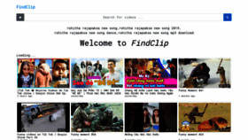 What Findclip.net website looked like in 2020 (4 years ago)
