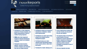 What Floorreports.com website looked like in 2020 (4 years ago)