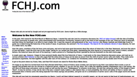 What Fchj.com website looked like in 2020 (4 years ago)